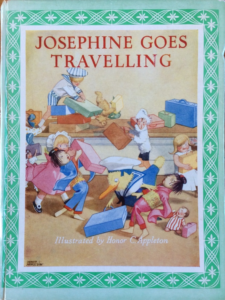Josephine Goes Travelling, di Mrs. H.C. Cradock, illustrato da Honor C. Appleton - Blackie and Son Limited